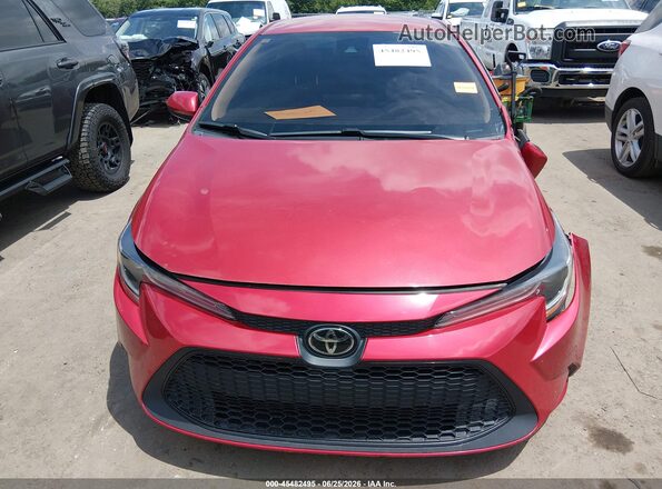 5YFEPRAE1LP131559 2020 TOYOTA COROLLA Red Սարքավորումների վահանակի տեսք
