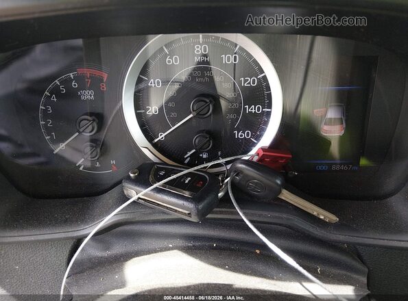 5YFEPRAE2LP056483 2020 TOYOTA COROLLA Dark Blue Widok deski rozdzielczej