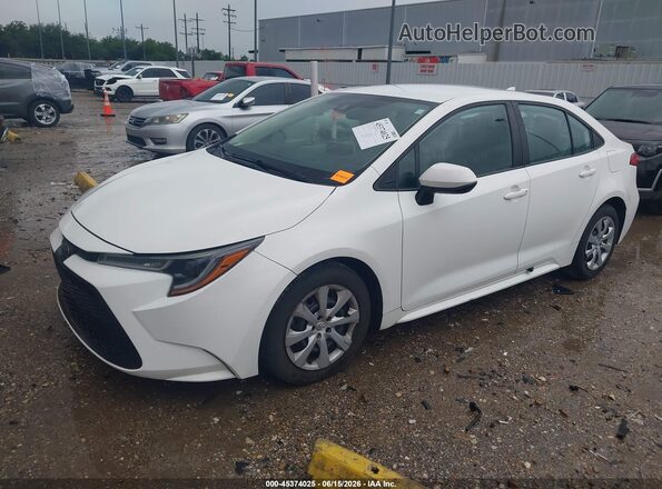 5YFEPRAE2LP125544 2020 TOYOTA COROLLA White Առջևի ձախ երեք քառորդ տեսարան