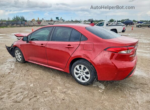 5YFEPRAE3LP054418 2020 TOYOTA COROLLA Red Հետևի ձախ