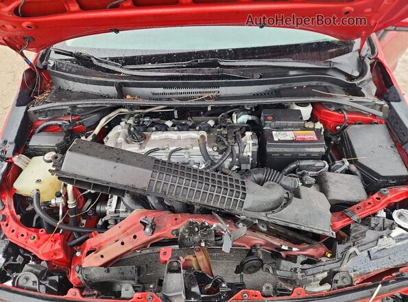 5YFEPRAE3LP054418 2020 TOYOTA COROLLA Red Սալոնի հետևի տեսք
