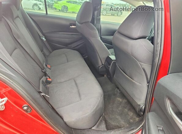 5YFEPRAE3LP054418 2020 TOYOTA COROLLA Red Հետևի նստատեղերի տեսք