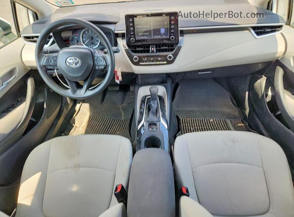 5YFEPRAE3LP055200 2020 TOYOTA COROLLA White Dashboard view