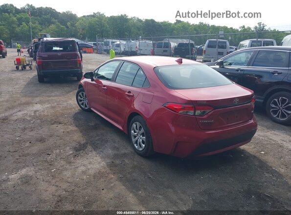 5YFEPRAE3LP084325 2020 TOYOTA COROLLA Red Հետևի ձախ