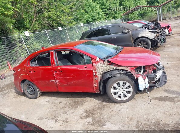 5YFEPRAE3LP084325 2020 TOYOTA COROLLA Red Սալոնի 360 աստիճան տեսք