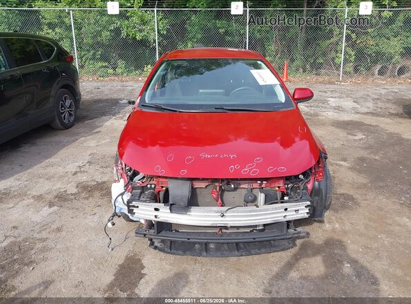 5YFEPRAE3LP084325 2020 TOYOTA COROLLA Red Սալոնի հետևի տեսք