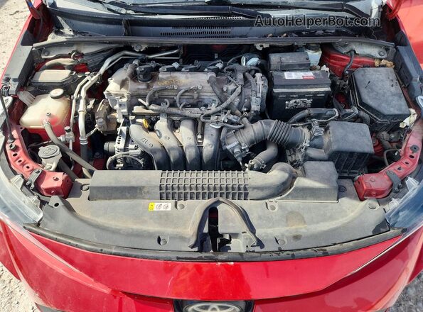 5YFEPRAE3LP089654 2020 TOYOTA COROLLA Красный Вид задней части салона