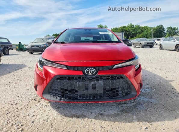 5YFEPRAE3LP089654 2020 TOYOTA COROLLA Красный Вид спереди