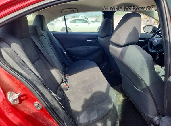 5YFEPRAE3LP089654 2020 TOYOTA COROLLA Красный Вид задних сидений