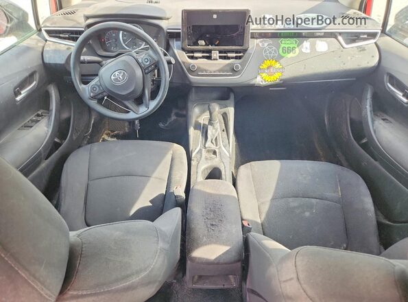 5YFEPRAE3LP089654 2020 TOYOTA COROLLA Красный Вид панели приборов