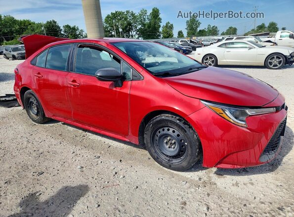 5YFEPRAE3LP089654 2020 TOYOTA COROLLA Красный Передняя правая четверть