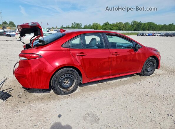5YFEPRAE3LP089654 2020 TOYOTA COROLLA Красный Задняя правая четверть
