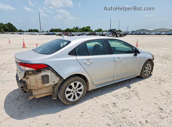 5YFEPRAE4LP040172 2020 TOYOTA COROLLA Серебряный Задняя правая четверть