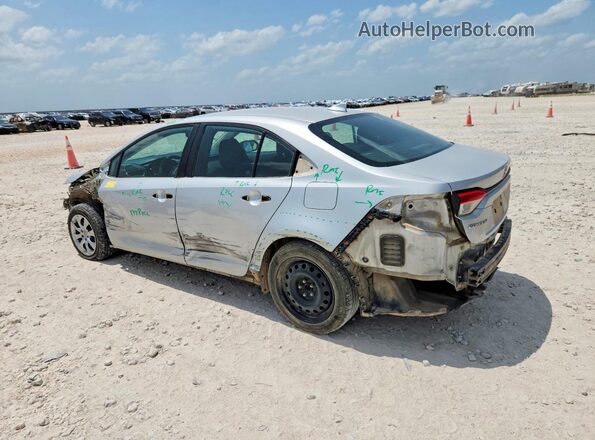 5YFEPRAE4LP040172 2020 TOYOTA COROLLA Серебряный Задняя левая четверть