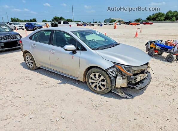 5YFEPRAE4LP040172 2020 TOYOTA COROLLA Серебряный Передняя правая четверть
