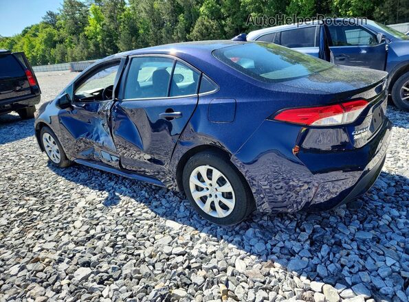 5YFEPRAE4LP049826 2020 TOYOTA COROLLA Синий Задняя левая четверть
