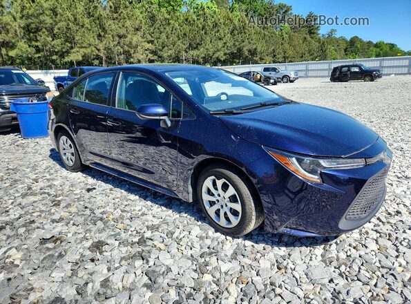 5YFEPRAE4LP049826 2020 TOYOTA COROLLA Синий Передняя правая четверть