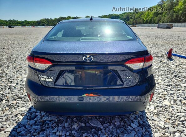 5YFEPRAE4LP049826 2020 TOYOTA COROLLA Синий Вид сзади