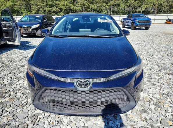 5YFEPRAE4LP049826 2020 TOYOTA COROLLA Синий Вид спереди