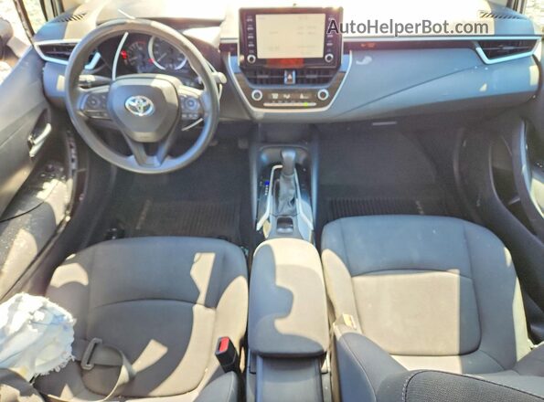 5YFEPRAE4LP049826 2020 TOYOTA COROLLA Синий Вид панели приборов