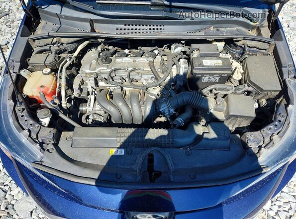 5YFEPRAE4LP049826 2020 TOYOTA COROLLA Синий Вид задней части салона