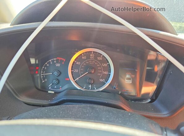 5YFEPRAE4LP049826 2020 TOYOTA COROLLA Синий Вид щитка приборов