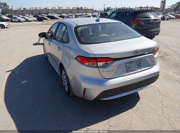 5YFEPRAE4LP144256 2020 TOYOTA COROLLA Silver 