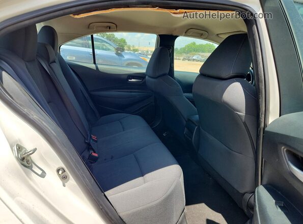5YFEPRAE5LP006418 2020 TOYOTA COROLLA White Rear seats view