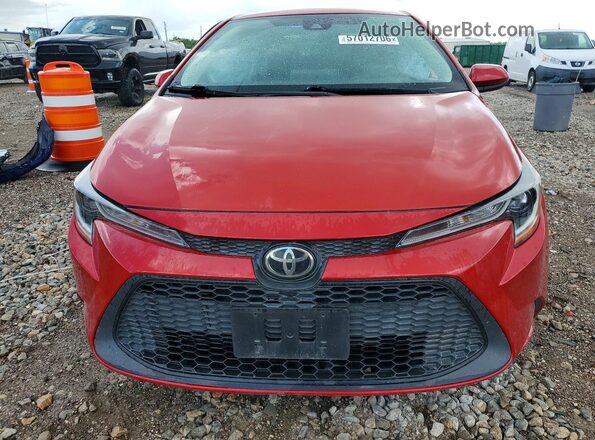 5YFEPRAE5LP067705 2020 TOYOTA COROLLA Red 