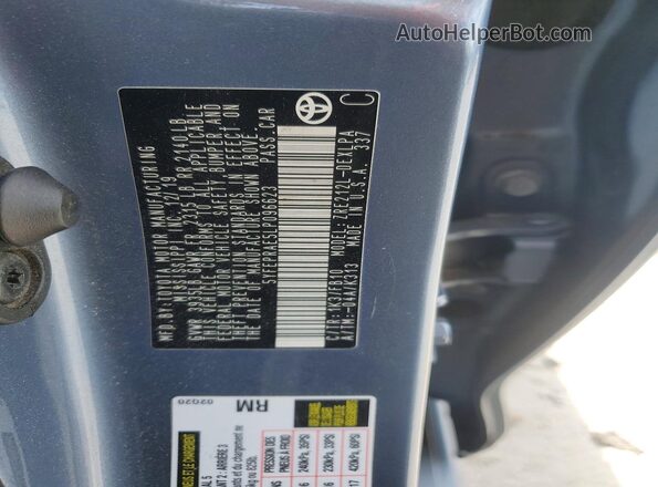 5YFEPRAE5LP096623 2020 TOYOTA COROLLA Blue 