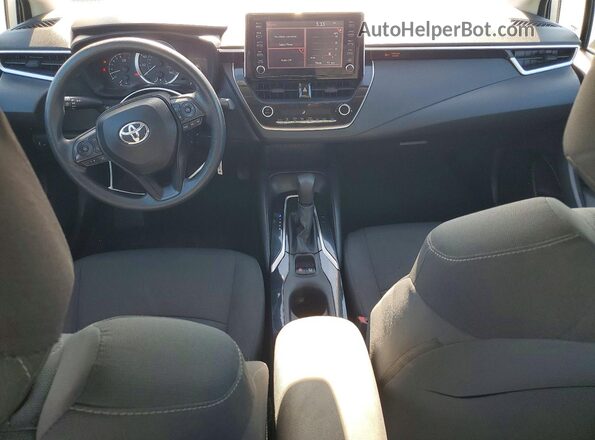 5YFEPRAE5LP121035 2020 TOYOTA COROLLA Gray Առջևի վահանակի տեսք