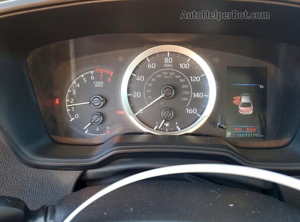 5YFEPRAE5LP121035 2020 TOYOTA COROLLA Gray Սարքավորումների վահանակի տեսք