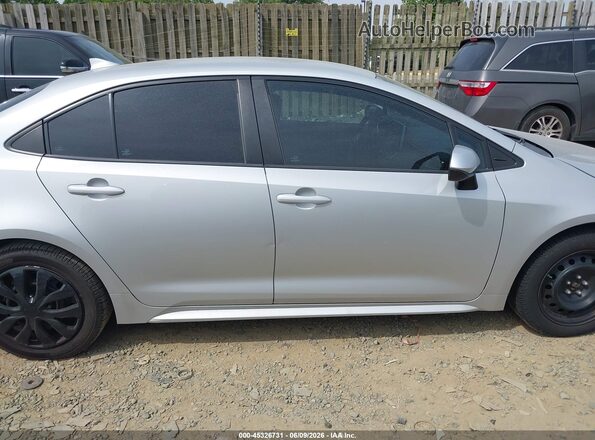 5YFEPRAE6LP004435 2020 TOYOTA COROLLA Silver უკანა სალონის ხედი
