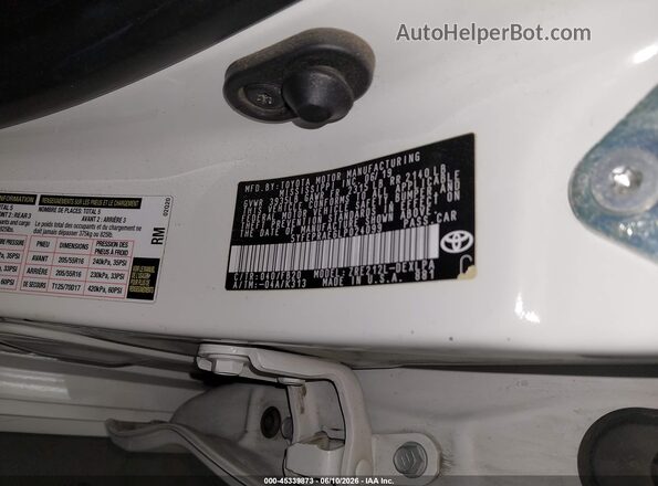 5YFEPRAE6LP024099 2020 TOYOTA COROLLA White Widok komory silnika