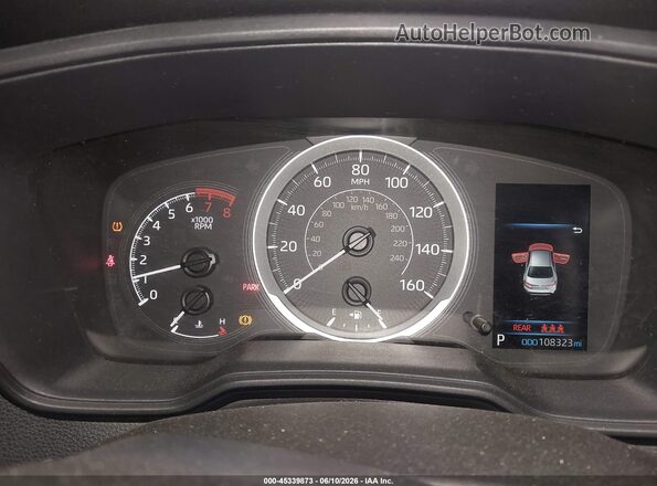 5YFEPRAE6LP024099 2020 TOYOTA COROLLA White Widok tylnych siedzeń