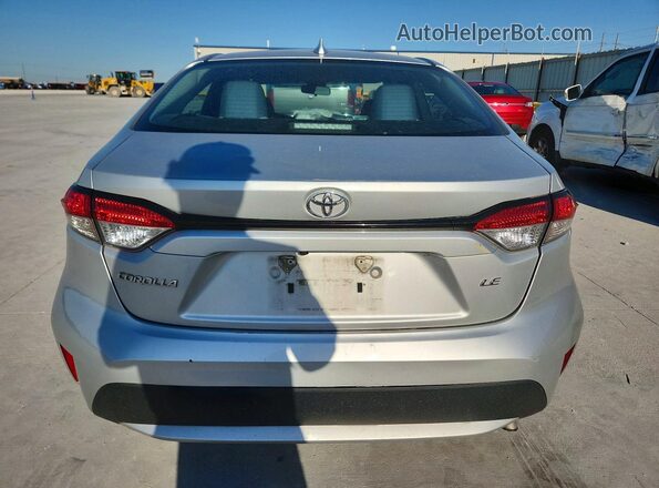 5YFEPRAE6LP034082 2020 TOYOTA COROLLA Серебряный Вид сзади