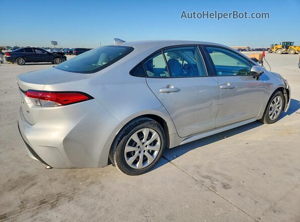 5YFEPRAE6LP034082 2020 TOYOTA COROLLA Серебряный Задняя правая четверть