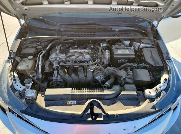 5YFEPRAE6LP034082 2020 TOYOTA COROLLA Серебряный Вид задней части салона