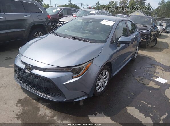 5YFEPRAE6LP115390 2020 TOYOTA COROLLA Light Blue Առջևի ձախ երեք քառորդ տեսարան