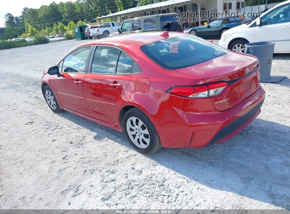 5YFEPRAE6LP126695 2020 TOYOTA COROLLA Red Rear left
