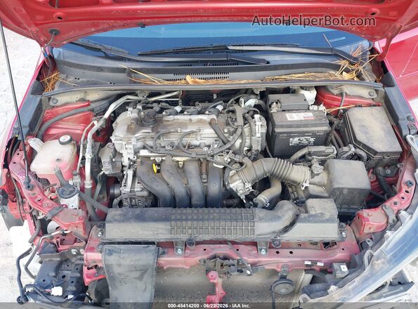 5YFEPRAE6LP126695 2020 TOYOTA COROLLA Red Rear view