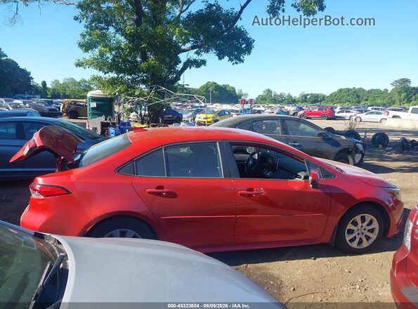 5YFEPRAE7LP027996 2020 TOYOTA COROLLA Red 