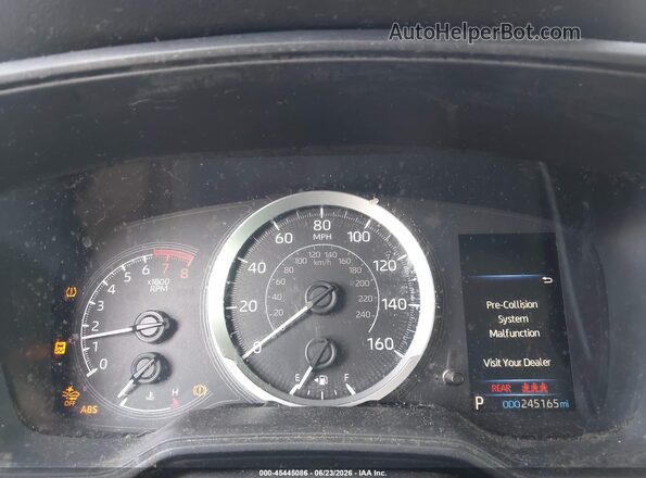 5YFEPRAE7LP101045 2020 TOYOTA COROLLA Серый Вид задних сидений