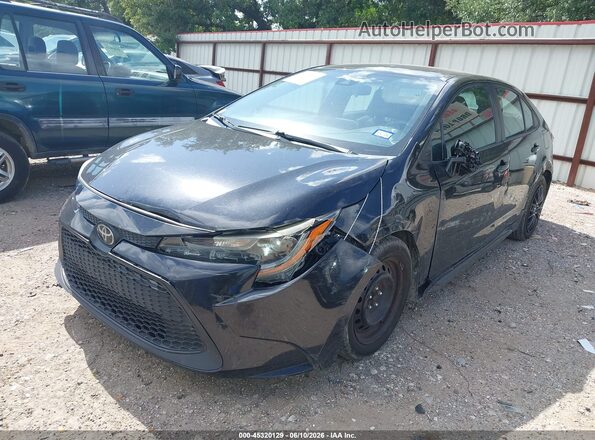 5YFEPRAE7LP121151 2020 TOYOTA COROLLA Черный Передняя левая четверть