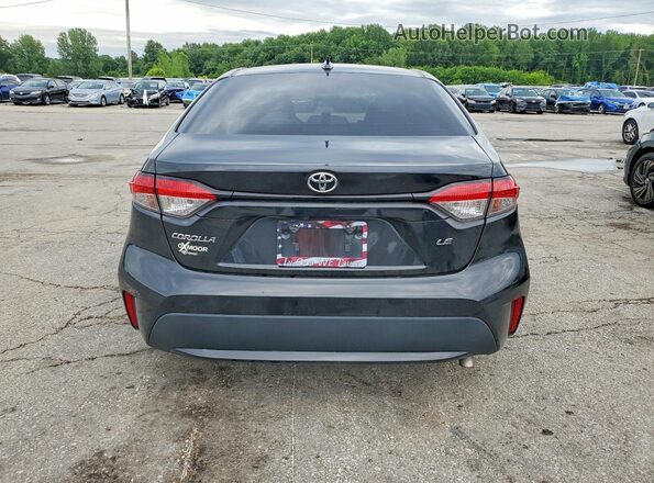 5YFEPRAE7LP130660 2020 TOYOTA COROLLA Black უკანა ხედი