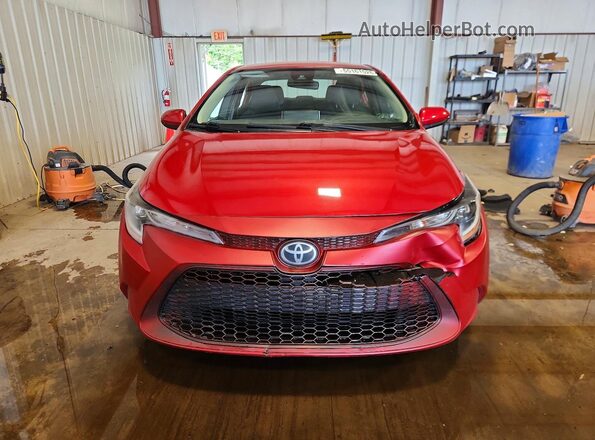 5YFEPRAE8LP073353 2020 TOYOTA COROLLA Red Widok z przodu