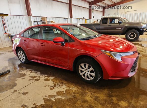 5YFEPRAE8LP073353 2020 TOYOTA COROLLA Red Przód prawy