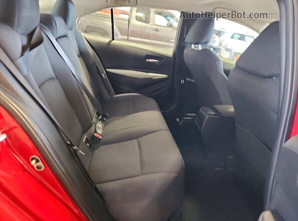 5YFEPRAE8LP073353 2020 TOYOTA COROLLA Red Widok tylnych siedzeń