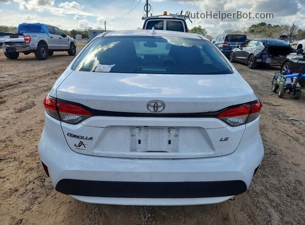 5YFEPRAE8LP074180 2020 TOYOTA COROLLA White Rear view