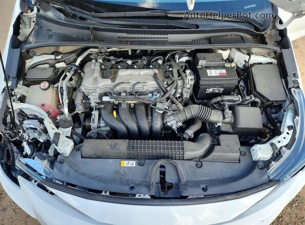 5YFEPRAE8LP074180 2020 TOYOTA COROLLA White Rear interior view